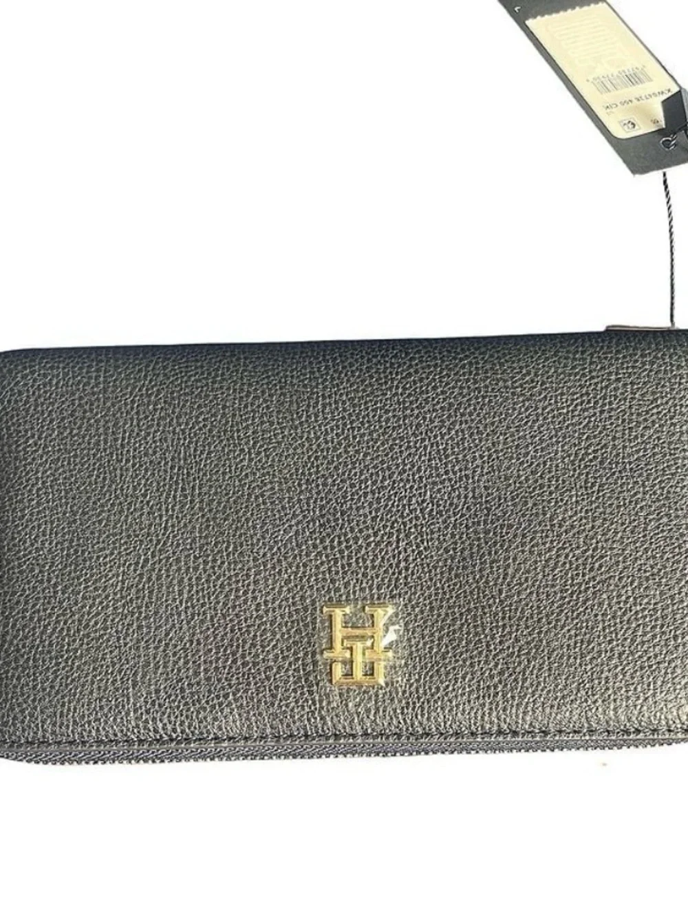 Tommy Hilfiger Navy Wallet with Gold Logo